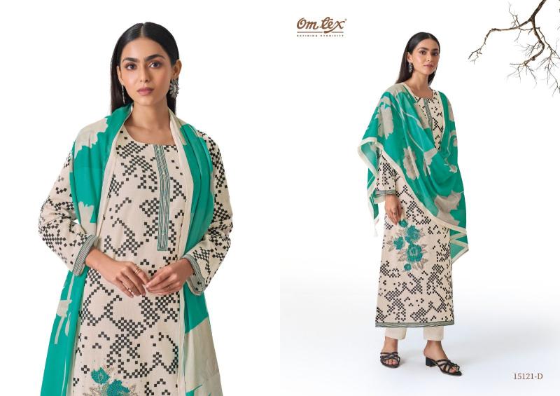 Omtex rivana cotton dress materials wholesale dealer in bharuch